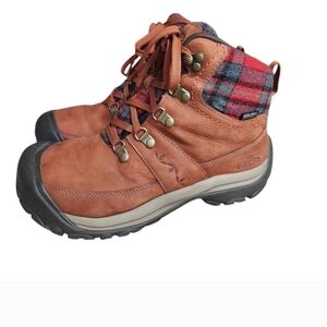 Keen Snow Boots Kaci III waterproof brown leather